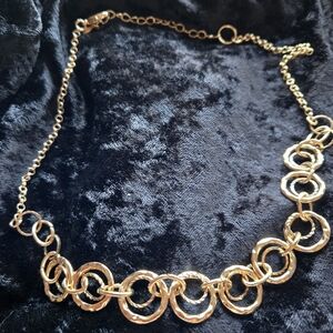 Gold Chain Link Necklace